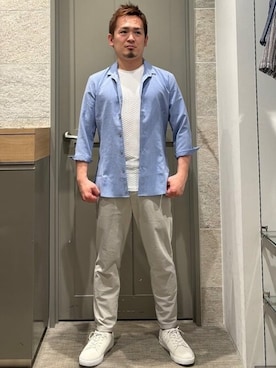 HIGH STREET_officialさん（メンズ・162cm）の夏コーディネート