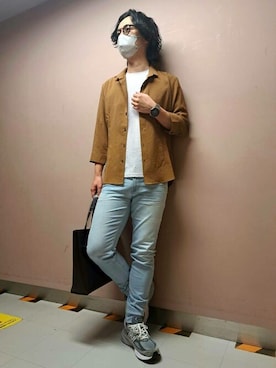 「アイテム（トートバッグ）」を使った、HIGH STREET_officialさん（メンズ・178cm）の夏コーディネート