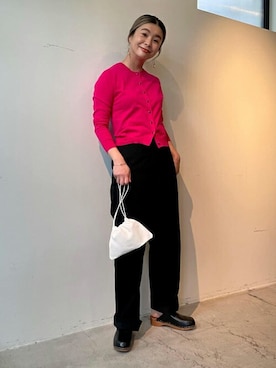 「caban（キャバン）のアイテム」を使った、Hanada_TOMORROWLANDさん（レディース・166cm）の春コーディネート