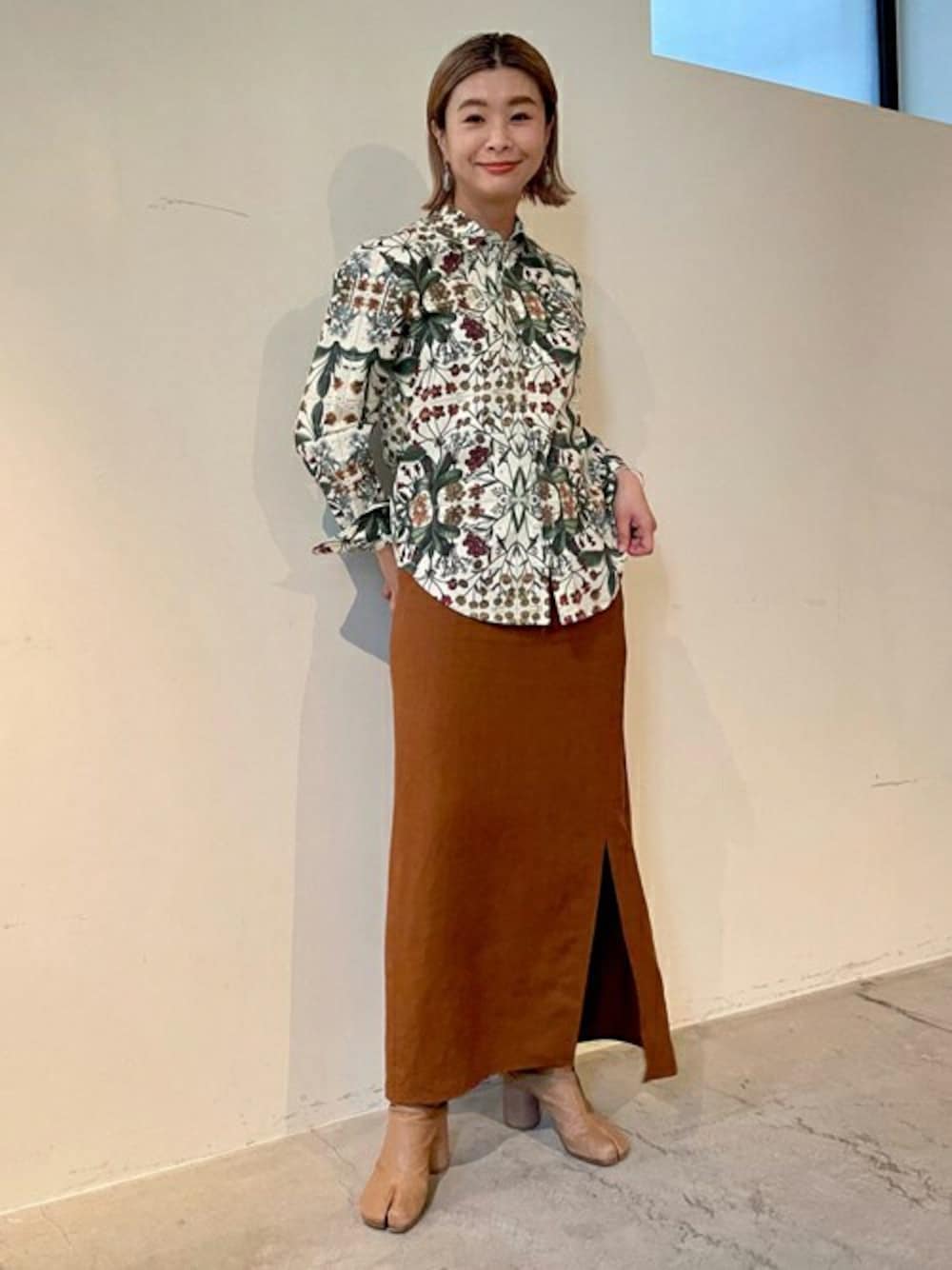 caban（キャバン）の「□CABaN コットン パレルモフラワープリント  