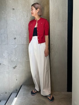 Hanada_TOMORROWLANDさん（レディース・166cm）の夏コーディネート