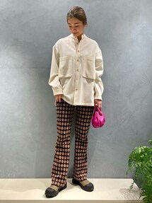 caban（キャバン）の「□CABaN ウールギャバジン ビッグシャツ（シャツ