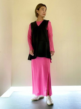 BACCA（バッカ）の「□ローンダブル ロングスカート（スカート）」 - WEAR