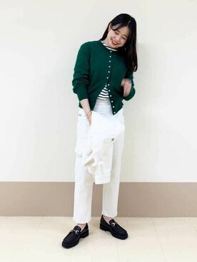 「N.（N. Natural Beauty Basic）（エヌエヌナチュラルビューティーベーシック）のアイテム（その他アウター）」を使った、N. STAFFさん（レディース・166cm）の冬コーディネート