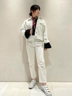 「N.（N. Natural Beauty Basic）（エヌエヌナチュラルビューティーベーシック）のアイテム（その他アウター）」を使った、N. STAFFさん（レディース・163cm）の冬コーディネート