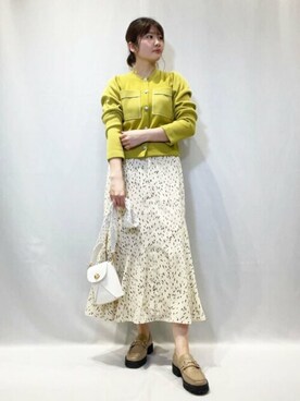 N. STAFFさん（レディース・158cm）の春コーディネート