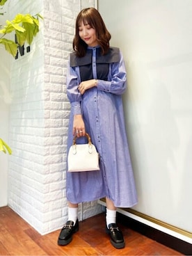 N. STAFFさん（レディース・163cm）の春コーディネート