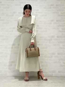 N. STAFFさん（レディース・158cm）の春コーディネート