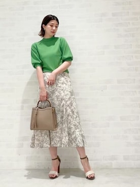 N. STAFFさん（レディース・158cm）の春コーディネート