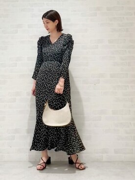 N. STAFFさん（レディース・158cm）の春コーディネート