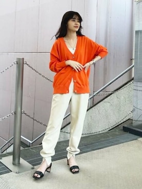 N. STAFFさん（レディース・157cm）の春コーディネート