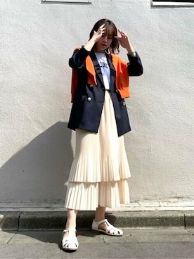 N. STAFFさん(レディース・160cm)の春コーディネート