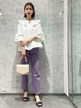 N. STAFFさん（レディース・164cm）の春コーディネート