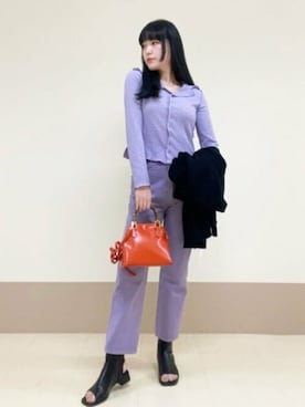 N. STAFFさん（レディース・163cm）の春コーディネート