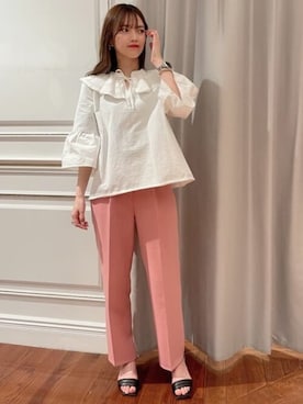 N. STAFFさん（レディース・164cm）の春コーディネート