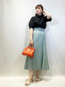 N. STAFFさん（レディース・158cm）の春コーディネート