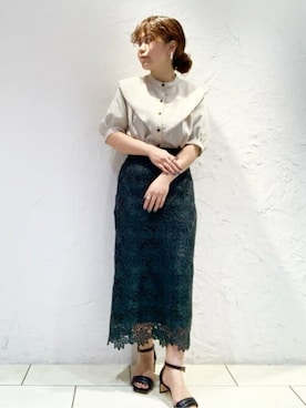 N. STAFFさん(レディース・154cm)の春コーディネート