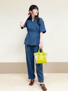 N. STAFFさん(レディース・163cm)の春コーディネート