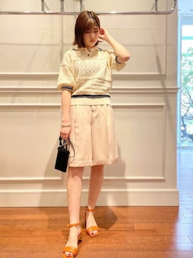N. STAFFさん（レディース・158cm）の春コーディネート