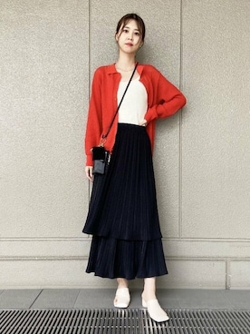 N. STAFFさん（レディース・164cm）の春コーディネート