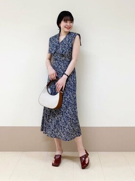 N. STAFFさん(レディース・166cm)の春コーディネート