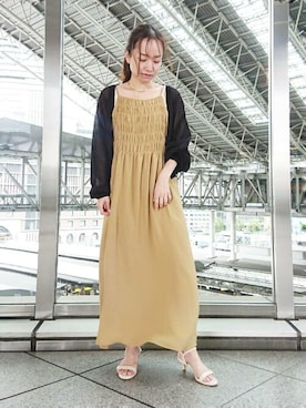 N. STAFFさん（レディース・148cm）の春コーディネート