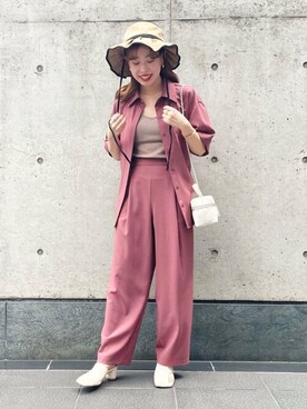 N. STAFFさん(レディース・157cm)の春コーディネート