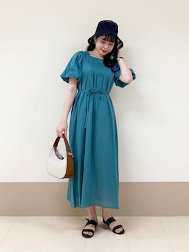 N. STAFFさん（レディース・166cm）の春コーディネート