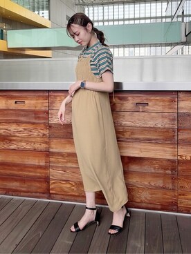 N. STAFFさん（レディース・164cm）の春コーディネート