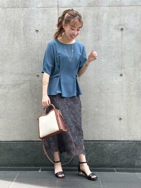 N. STAFFさん(レディース・157cm)の春コーディネート