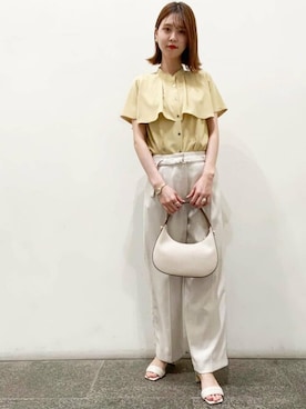 N. STAFFさん（レディース・164cm）の春コーディネート