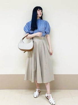 N. STAFFさん(レディース・163cm)の春コーディネート