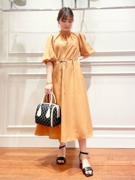 N. STAFFさん（レディース・158cm）の春コーディネート