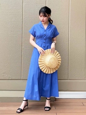 N. STAFFさん（レディース・157cm）の春コーディネート