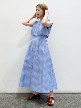 N. STAFFさん(レディース・156cm)の春コーディネート