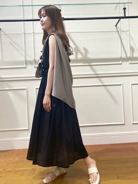 N. STAFFさん（レディース・158cm）の春コーディネート