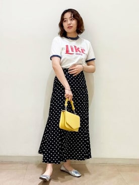 N. STAFFさん（レディース・160cm）の春コーディネート