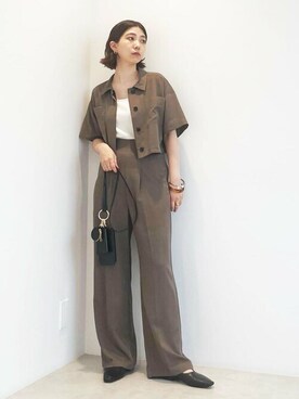 N. STAFFさん(レディース・158cm)の春コーディネート