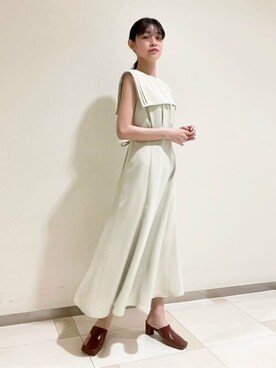 「マーメイドライン」｜N. STAFFさん（レディース・157cm）の春コーディネート