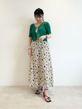 N. STAFFさん(レディース・157cm)の夏コーディネート