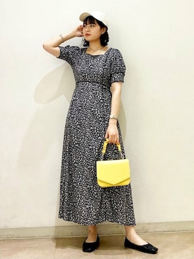 「N.（N. Natural Beauty Basic）（エヌエヌナチュラルビューティーベーシック）のアイテム（キャップ）」を使った、N. STAFFさん（レディース・160cm）の夏コーディネート