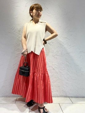 N. STAFFさん(レディース・154cm)の夏コーディネート