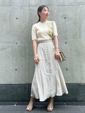 N. STAFFさん(レディース・157cm)の夏コーディネート