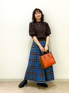 N. STAFFさん（レディース・160cm）の夏コーディネート