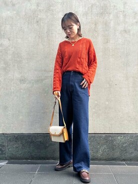 N. STAFFさん(レディース・157cm)の夏コーディネート