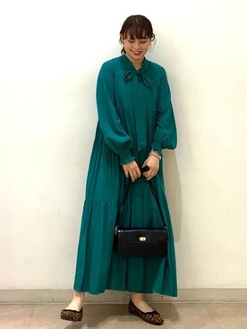 N. STAFFさん（レディース・160cm）の秋コーディネート