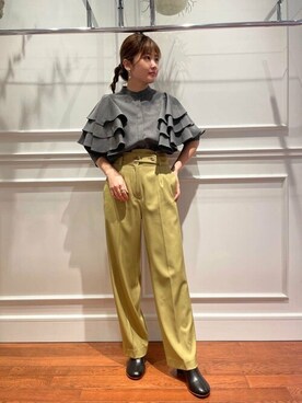 N. STAFFさん(レディース・158cm)の秋コーディネート