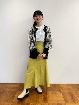 「マーメイドライン」｜N. STAFFさん（レディース・157cm）の秋コーディネート