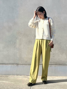 N. STAFFさん（レディース・157cm）の秋コーディネート