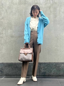 N. STAFFさん(レディース・157cm)の秋コーディネート